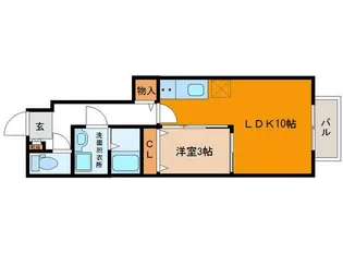 D-court仙台【1階】の間取り