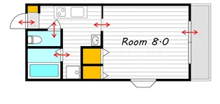 フォレストT&Y【3階】の間取り