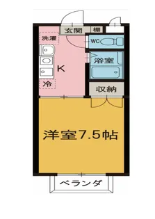 アネモス【2階】の間取り