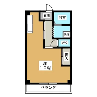 ベルウッド【3階】の間取り