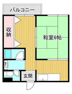 鈴木マンション【4階】の間取り