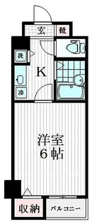 ドルチェ代々木【5階】の間取り