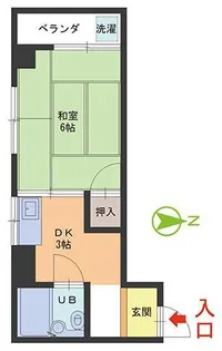 アーバン・リッツ【1階】の間取り