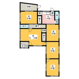 三重県伊勢市小俣町本町【一戸建】の間取り