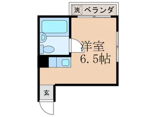 シャトーカズキ【4階】の間取り