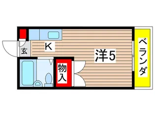 レークハウス【2階】の間取り