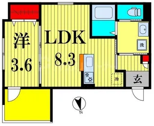 Cullinan MISATO【1階】の間取り