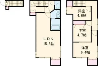 ソルナクレイシア大泉学園の間取り