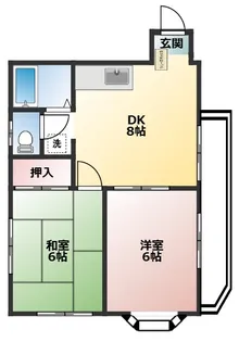 あきもとビル【3階】の間取り