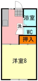 メルシーハイツ【2階】の間取り