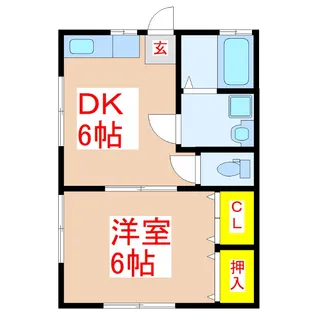 第3グリーンコーポ【1階】の間取り