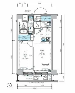 メインステージ板橋志村III【2階】の間取り