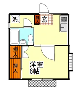 メゾンMOTO【2階】の間取り