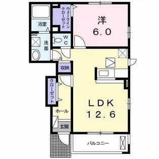 神奈川県相模原市南区麻溝台8【アパート】の間取り