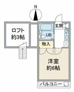 ユーズ・アークI・II【1階】の間取り