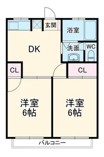 ソレイユ【2階】の間取り