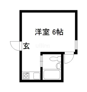 アメニティー京都一番館【1階】の間取り