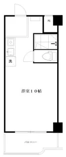 エスパース田町【6階】の間取り