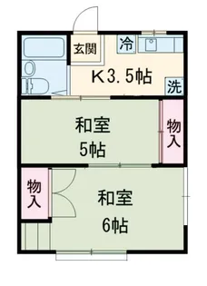 メゾントミタ【2階】の間取り