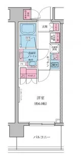 東京都品川区東品川4【マンション】の間取り