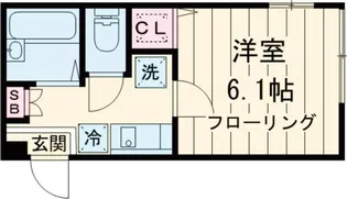 ル・グラン中野沼袋【2階】の間取り