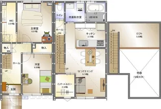 ruboa(ルヴォア)【1階】の間取り