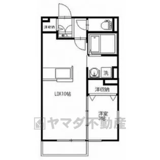 メイフェア【1階】の間取り