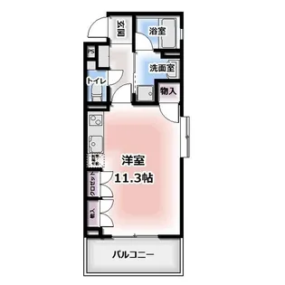 タウンコート人宿町【4階】の間取り