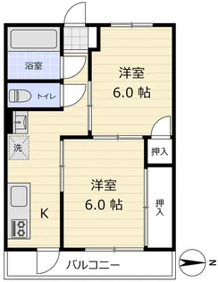 東京都足立区梅田3【マンション】の間取り