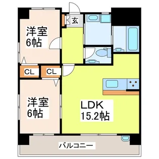 North Pole【1階】の間取り