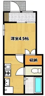 フルーヴ雑司が谷【1階】の間取り