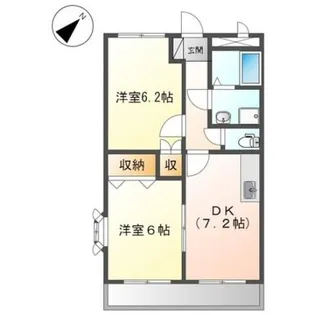 アプリコット・ハウス【1階】の間取り