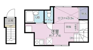 ロンディネ鷺ノ宮【2階】の間取り