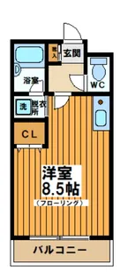 ハウスフォーレスト【1階】の間取り