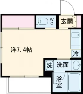 RUHE HAUS【1階】の間取り
