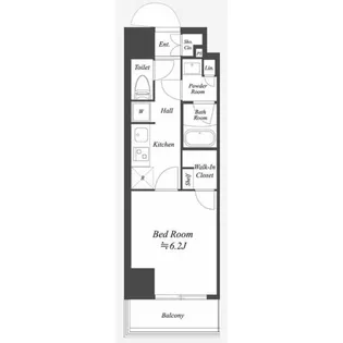 東京都台東区千束3【マンション】の間取り