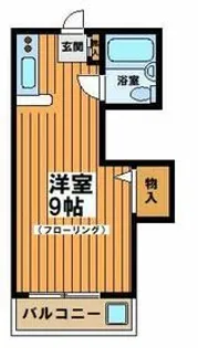 コーポ・パインウッド【2階】の間取り