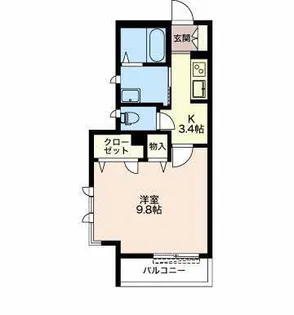 セピアコート N棟【2階】の間取り