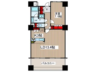 エンブレムコ-ト明石町の間取り