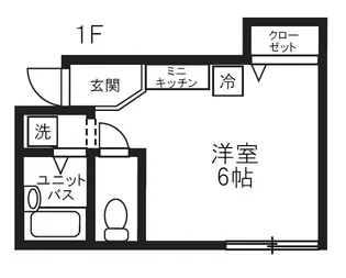 東京都板橋区赤塚3【アパート】の間取り