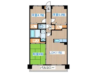 第5小島ビル【10階】の間取り