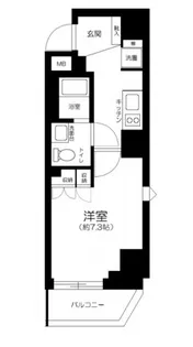 GRANSITE NAKAMEGURO【4階】の間取り