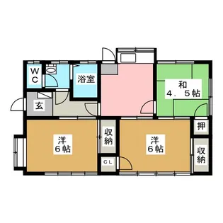 長野県長野市大字高田【一戸建】の間取り