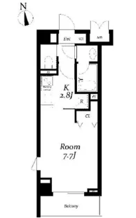 CLASS YOTSUYA【3階】の間取り