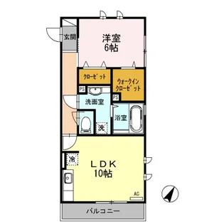 PARTNER【2階】の間取り