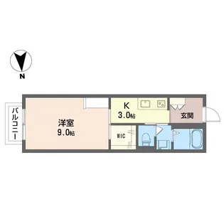 サンクレスト【1階】の間取り