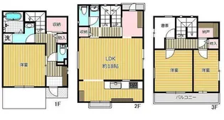 東京都江戸川区南小岩6【一戸建】の間取り