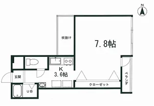リビングVI【4階】の間取り