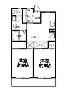 神奈川県相模原市南区上鶴間本町5【マンション】の間取り