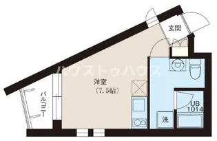 東京都北区中十条1【マンション】の間取り